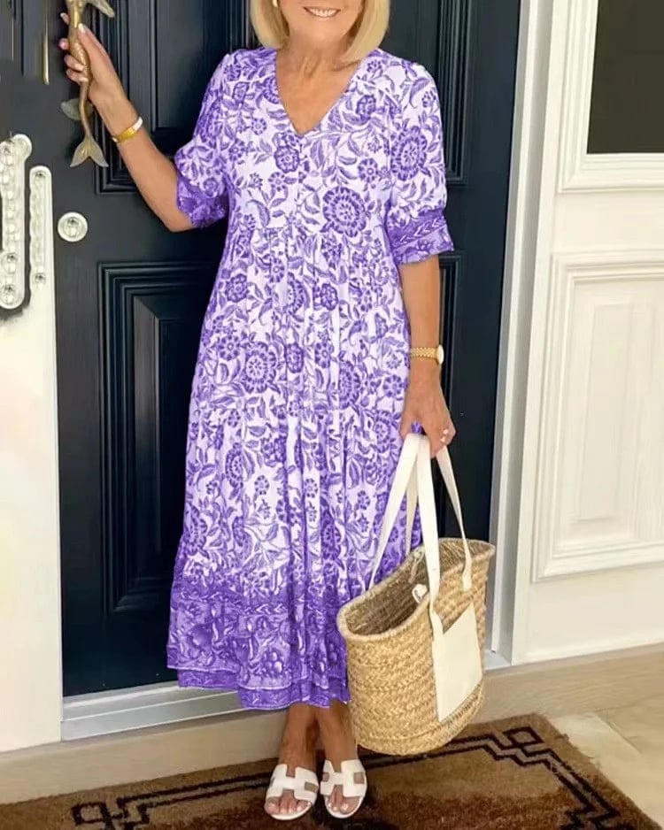 Dames Bohemian Jurk | Hoge Korting