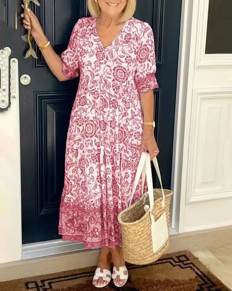 Dames Bohemian Jurk | Hoge Korting
