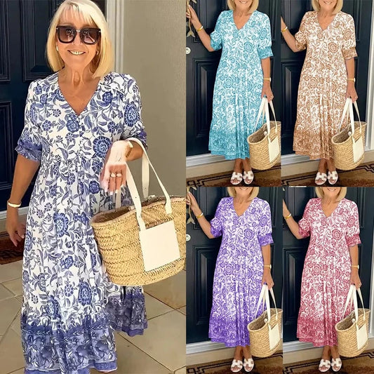 Dames Bohemian Jurk | Hoge Korting