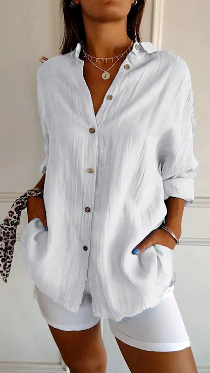 Essentials | Blouse met strik