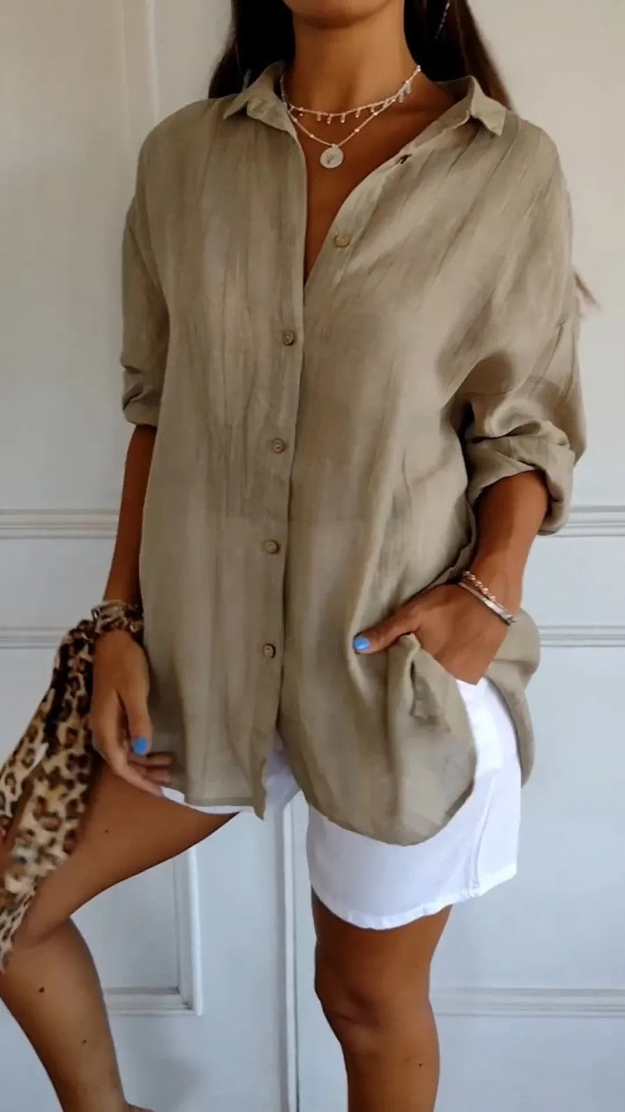 Essentials | Blouse met strik