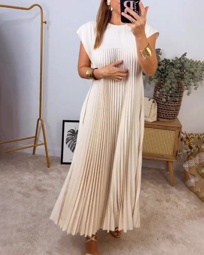 Edith™ | Falten-Maxikleid