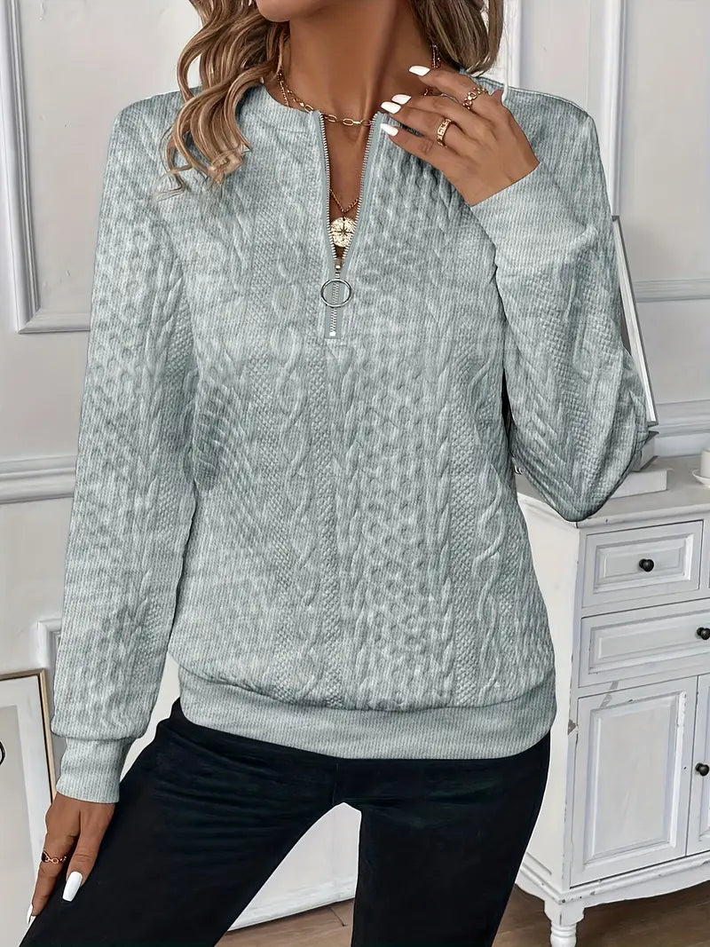 Alice | Sweater met rits