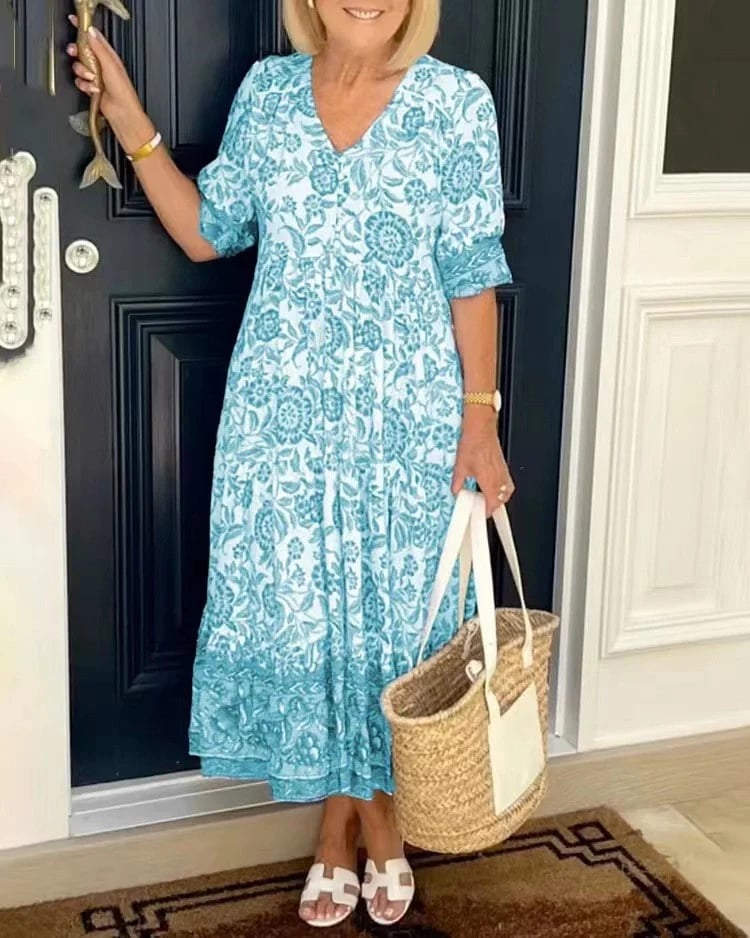 Dames Bohemian Jurk | Hoge Korting