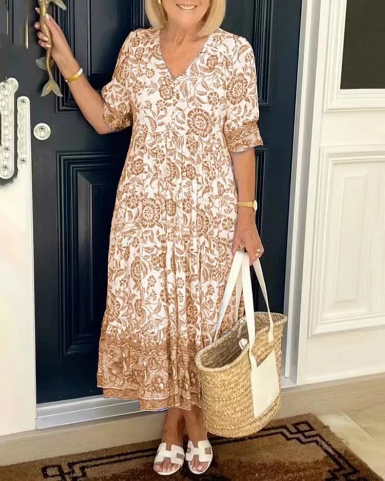 Dames Bohemian Jurk | Hoge Korting