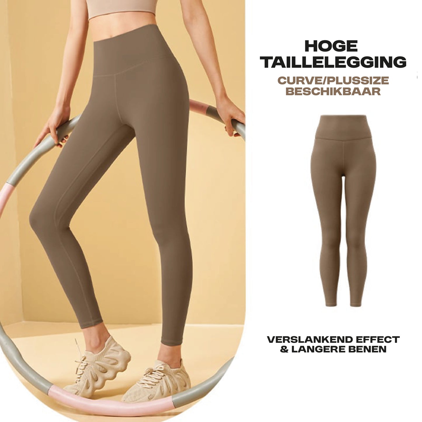 Peach Legging | Hoge Taille