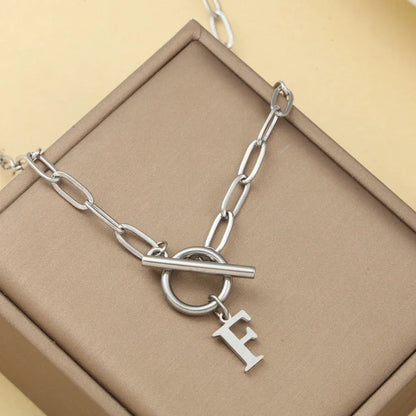 Embelle Initials Ketting  - Luxe Hanger met LoveKnot sluiting
