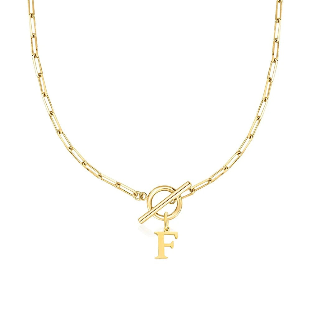 Embelle Initials Ketting  - Luxe Hanger met LoveKnot sluiting