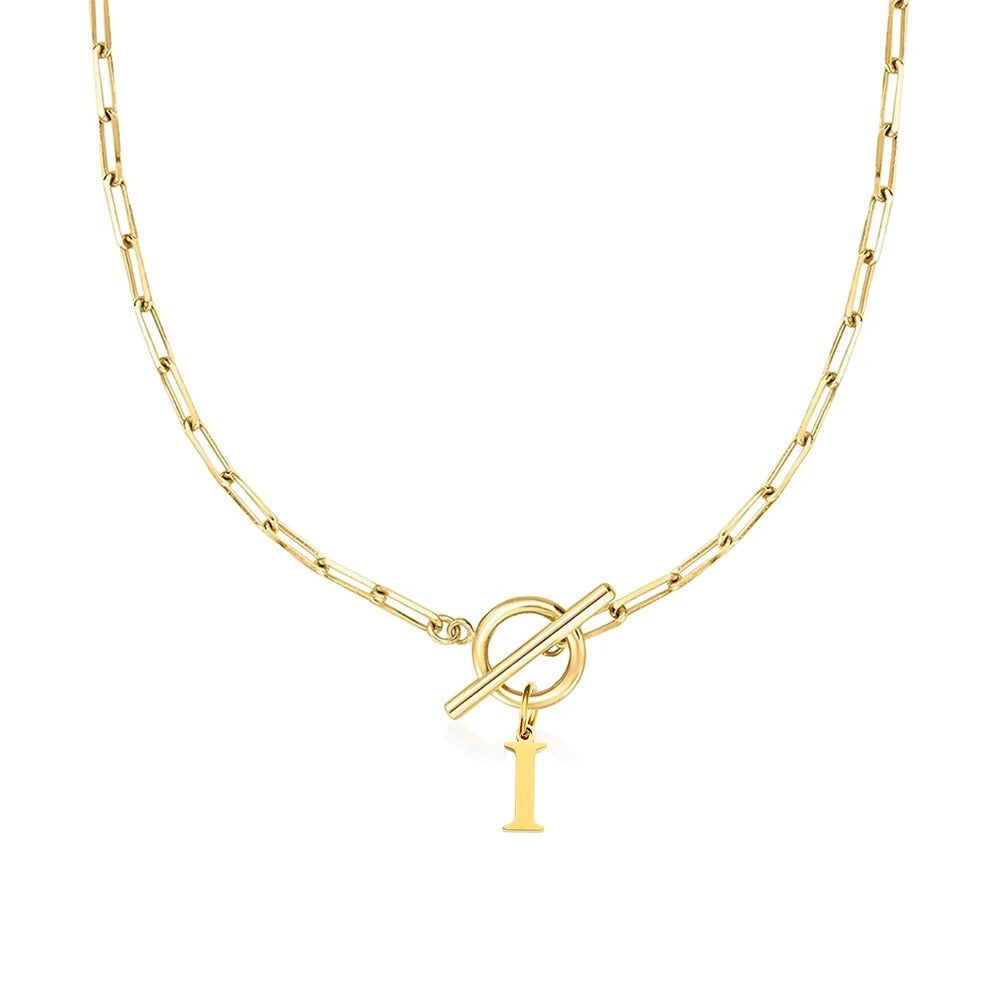 Embelle Initials Ketting  - Luxe Hanger met LoveKnot sluiting