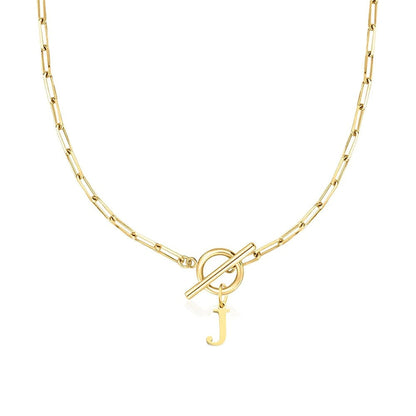 Embelle Initials Ketting  - Luxe Hanger met LoveKnot sluiting