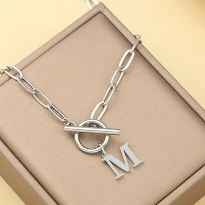 Embelle Initials Ketting  - Luxe Hanger met LoveKnot sluiting