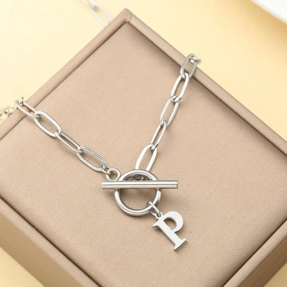 Embelle Initials Ketting  - Luxe Hanger met LoveKnot sluiting