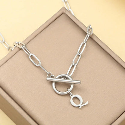 Embelle Initials Ketting  - Luxe Hanger met LoveKnot sluiting