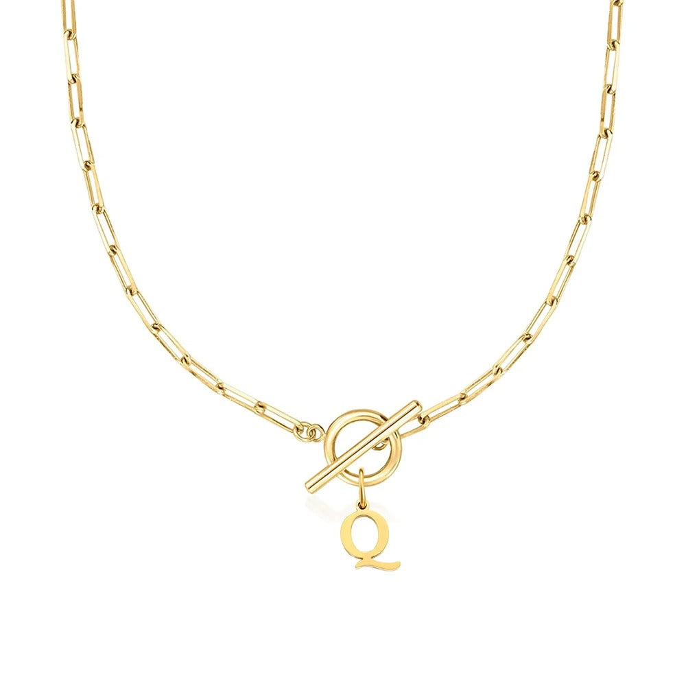Embelle Initials Ketting  - Luxe Hanger met LoveKnot sluiting