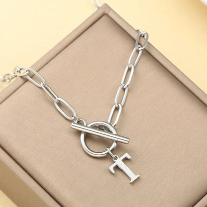 Embelle Initials Ketting  - Luxe Hanger met LoveKnot sluiting