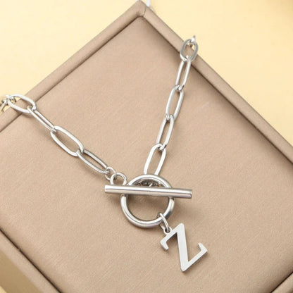 Embelle Initials Ketting  - Luxe Hanger met LoveKnot sluiting